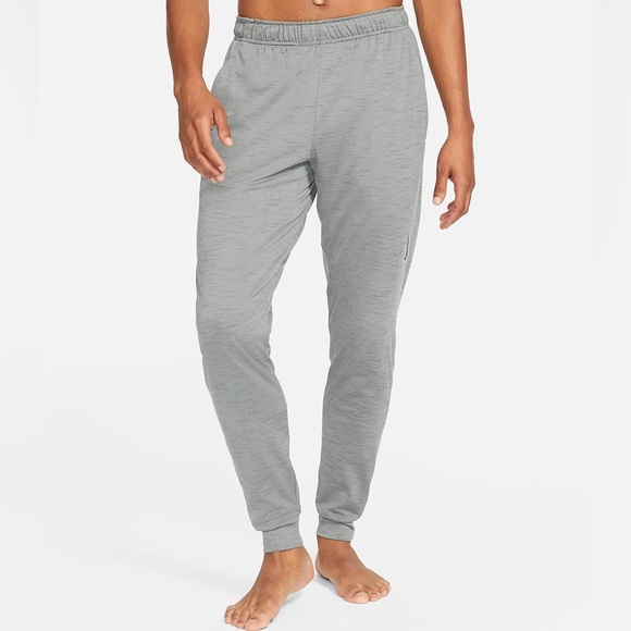 Nike Other - Nike Yoga Grey Dri-FIT jogger Pants with drawstring & Stretch Elastic Waist